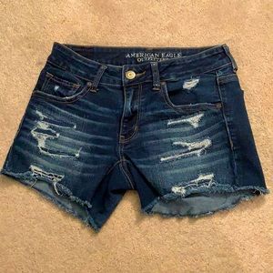 American eagle jean shorts
